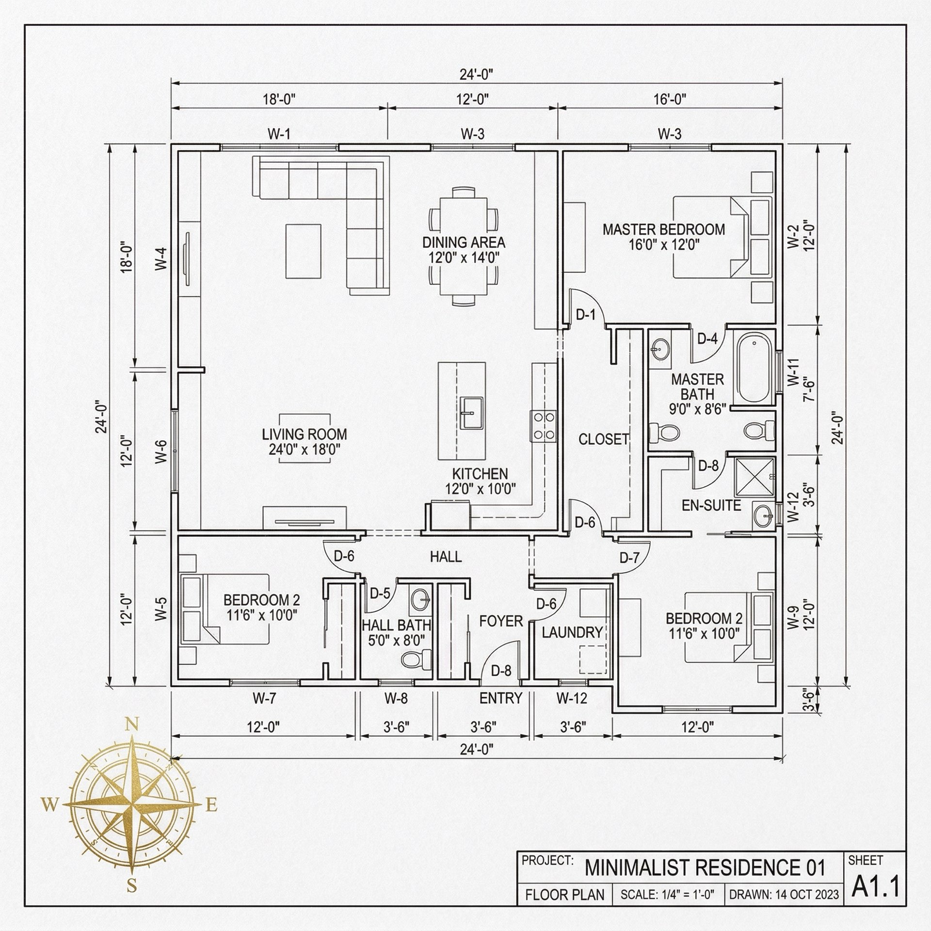 Precision floor plans
