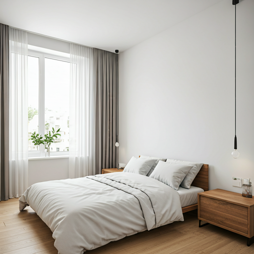 Staged Bedroom