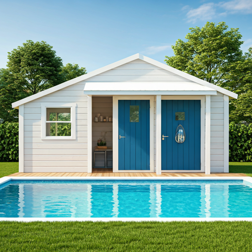 Pool house